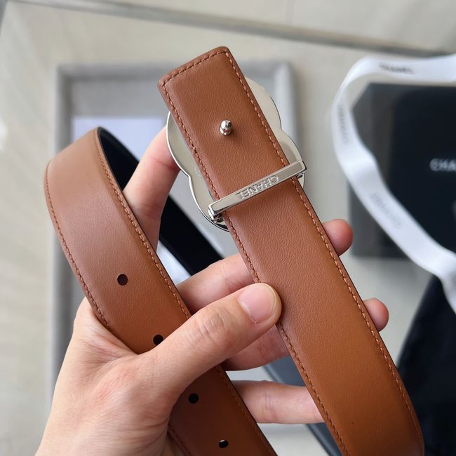 Chanel Leather belt 30MM ABH250-6