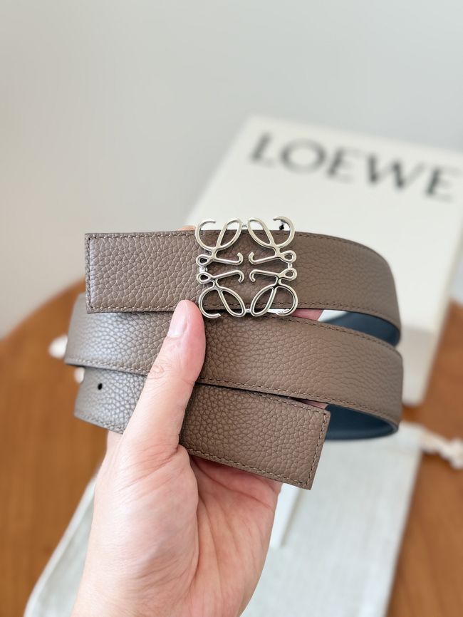 Loewe Cowhide Double-Sided Anagram Belt 35MM 26X03-10