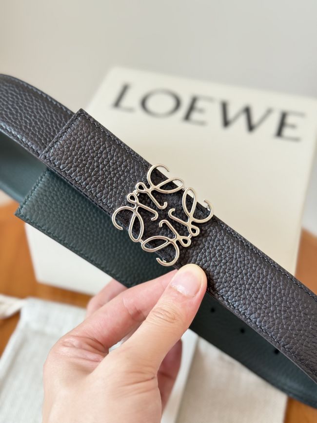 Loewe Cowhide Double-Sided Anagram Belt 35MM 26X03-6