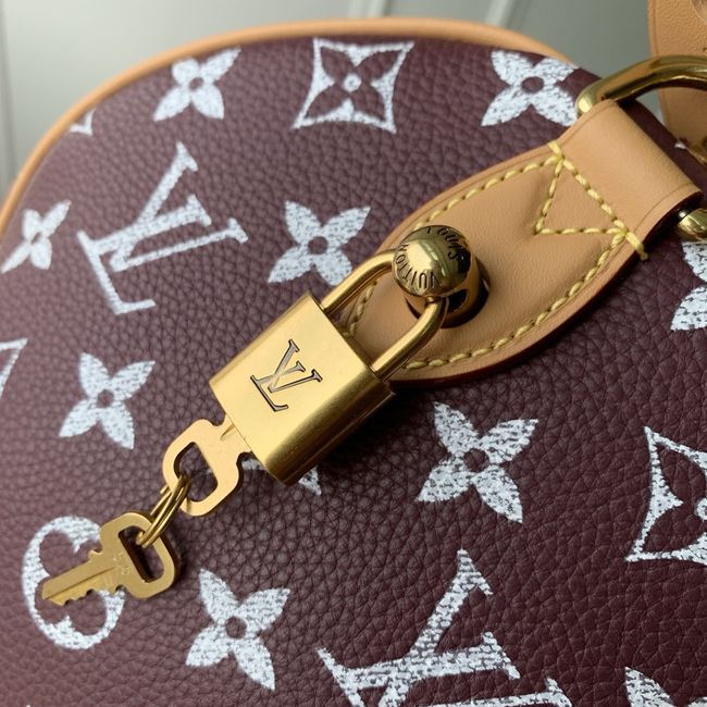 Louis Vuitton Speedy P9 Bandouliere M2A408 deep purple