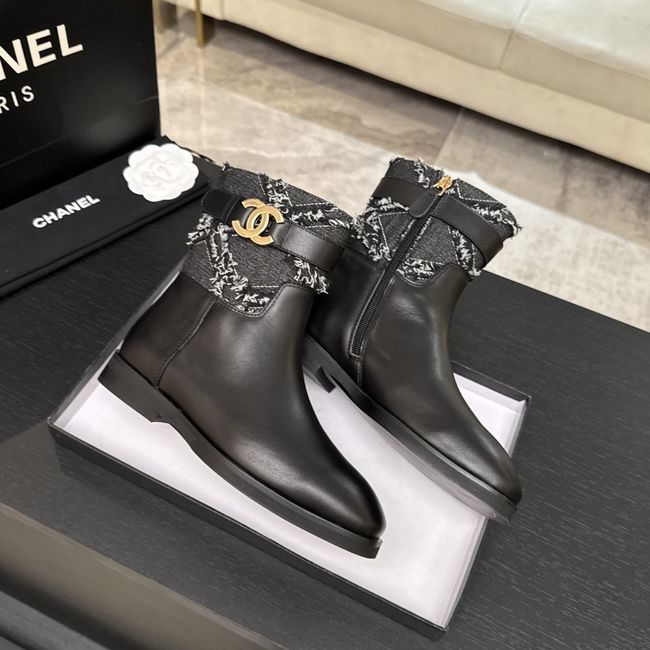 Chanel Short Boots Calfskin G47635-1
