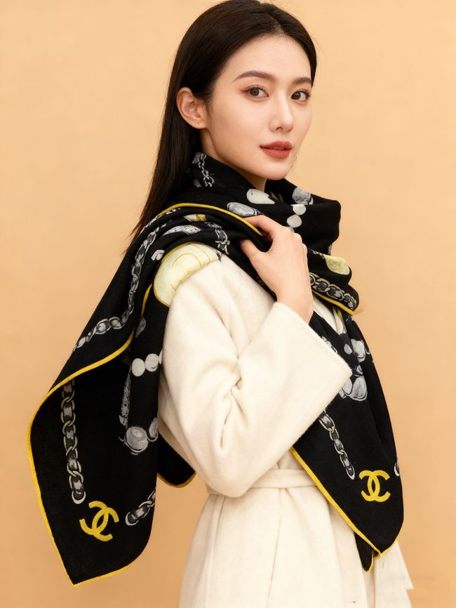 Chanel Cashmere Scarf AAC074-1