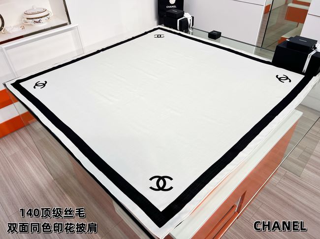 Chanel Wool and Silk Shawl AAC494-3 Chanel Wool and Silk Shawl AAC494-3