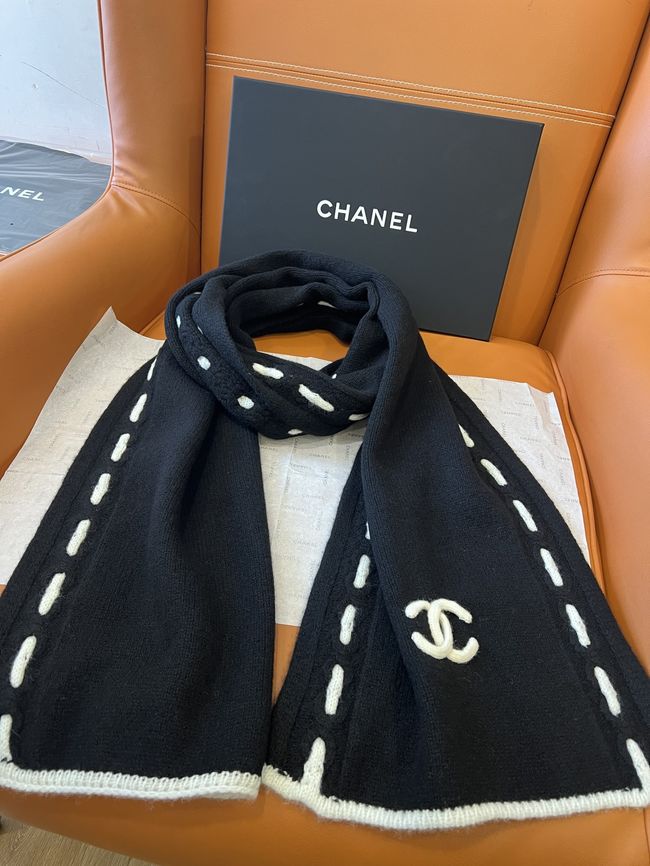 Chanel Cashmere Scarf&Hat AAC077-1