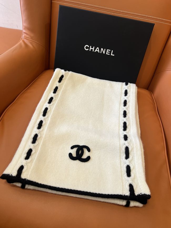 Chanel Cashmere Scarf  AAC077-2