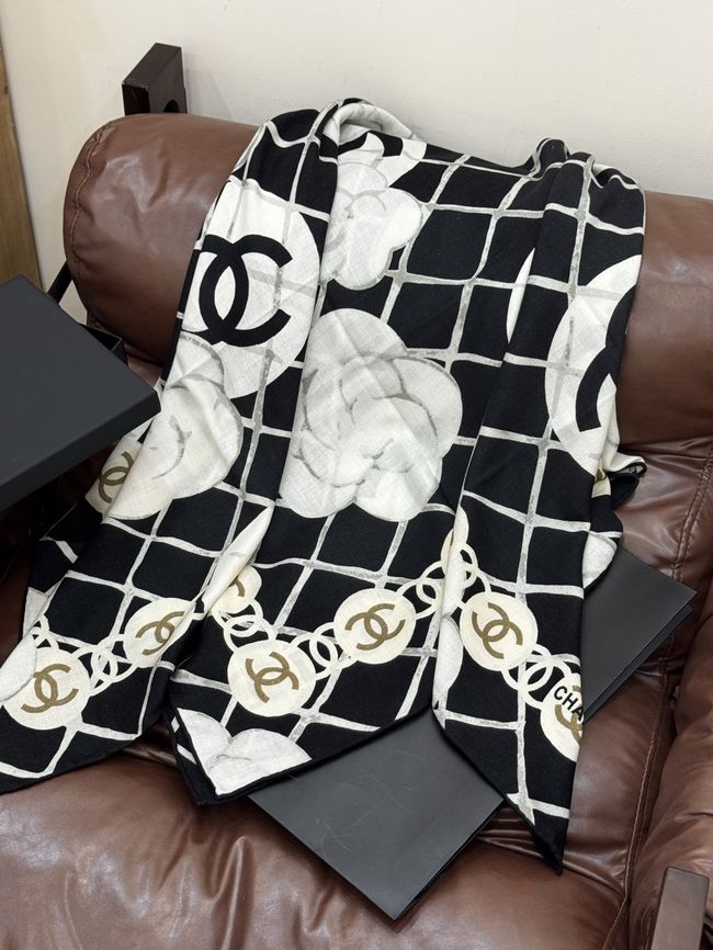 Chanel Wool and Silk Shawl AAC078-1 Chanel Wool and Silk Shawl AAC078-1