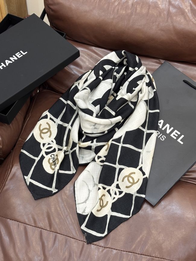 Chanel Wool and Silk Shawl AAC078-1 Chanel Wool and Silk Shawl AAC078-1