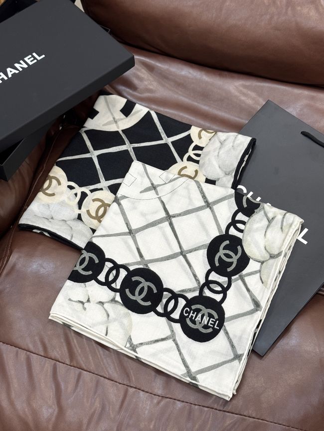 Chanel Wool and Silk Shawl AAC078-1 Chanel Wool and Silk Shawl AAC078-1
