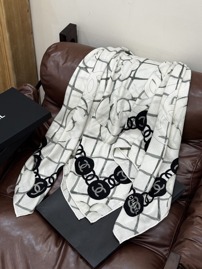Chanel Wool and Silk Shawl AAC078-2 Chanel Wool and Silk Shawl AAC078-2