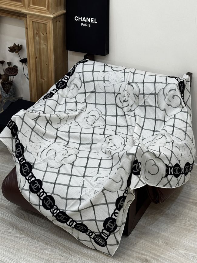 Chanel Wool and Silk Shawl AAC078-2 Chanel Wool and Silk Shawl AAC078-2