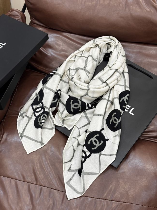 Chanel Wool and Silk Shawl AAC078-2 Chanel Wool and Silk Shawl AAC078-2