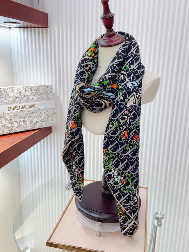 Dior Oblique Shawl 64TS1-1