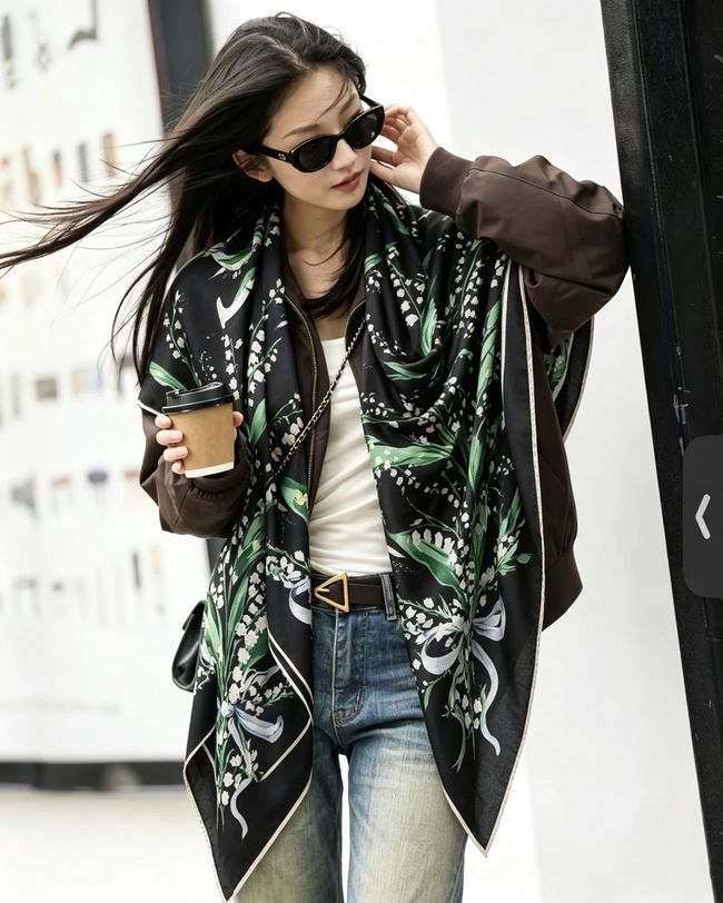 Dior Oblique Shawl L1168-2