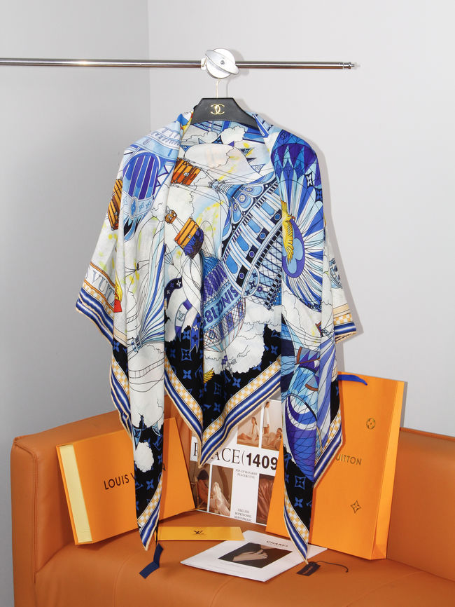 Louis Vuitton Monogram Shine Shawl M9A254-2 Louis Vuitton Monogram Shine Shawl M9A254-2