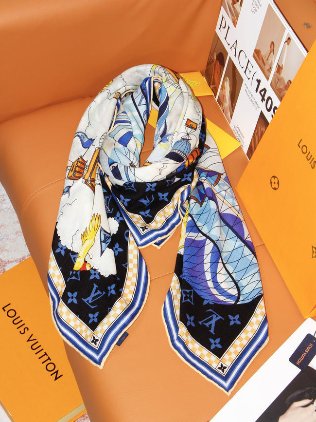 Louis Vuitton Monogram Shine Shawl M9A254-2 Louis Vuitton Monogram Shine Shawl M9A254-2