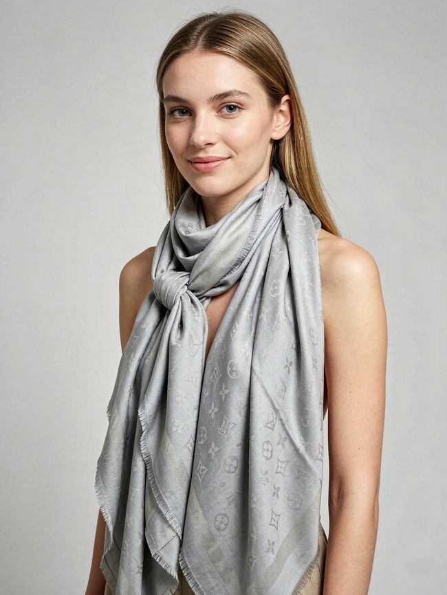 Louis Vuitton Monogram Shine Shawl M9A256-2