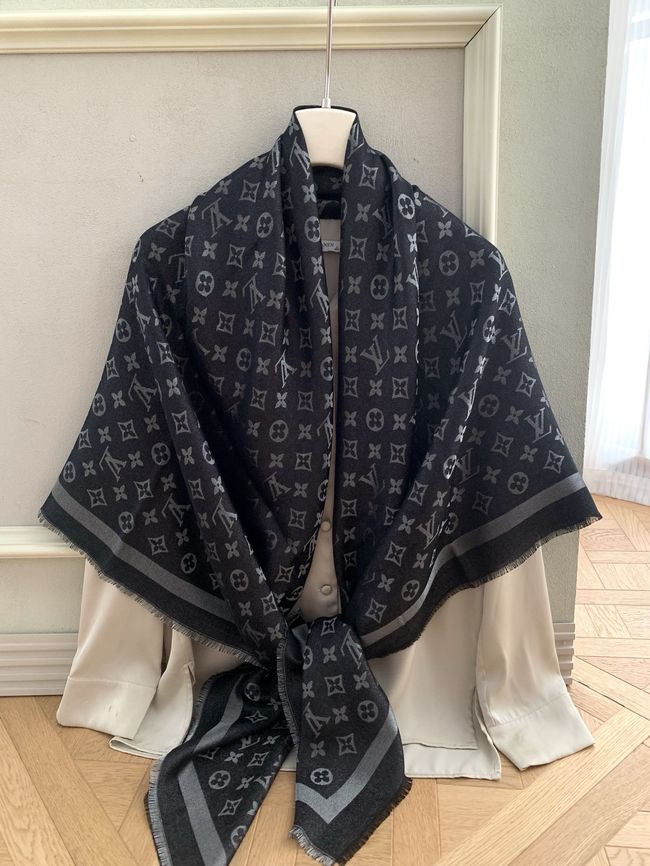 Louis Vuitton Monogram Shine Shawl M9A256-3 Louis Vuitton Monogram Shine Shawl M9A256-3