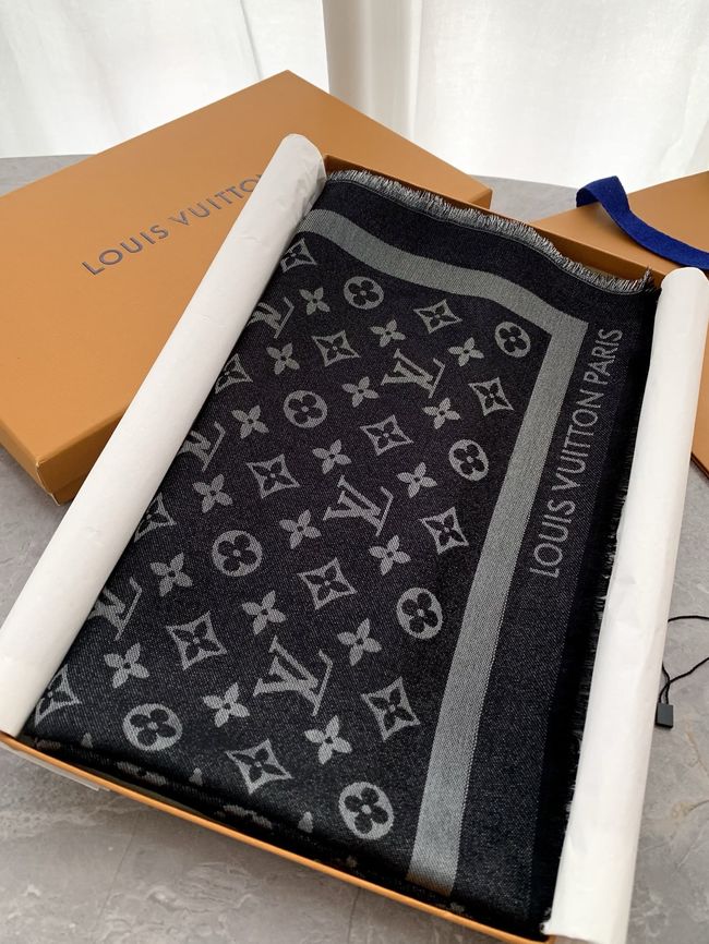 Louis Vuitton Monogram Shine Shawl M9A256-3 Louis Vuitton Monogram Shine Shawl M9A256-3