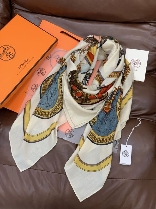 Hermes cashmere Shawl H36121-2