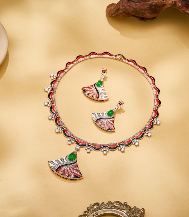 BVLGARI necklace&Earring EE10030