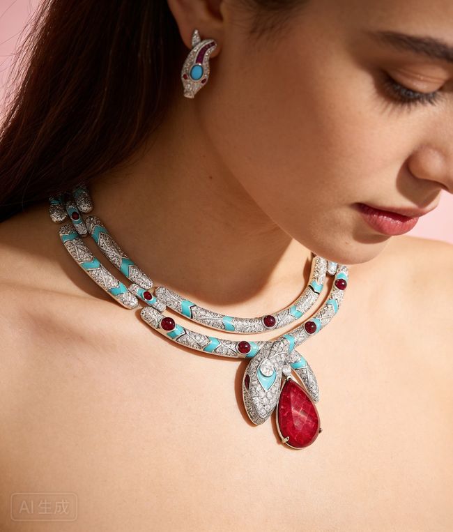 BVLGARI necklace&Earring EE10034