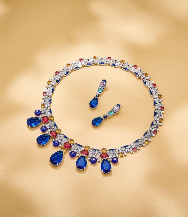 BVLGARI necklace&Earring EE10037