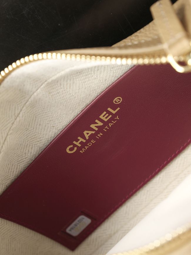 CHANEL Hobo Bag AS6640 apricot