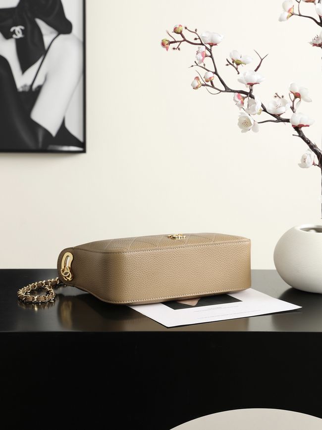 CHANEL Hobo Bag AS6640 apricot