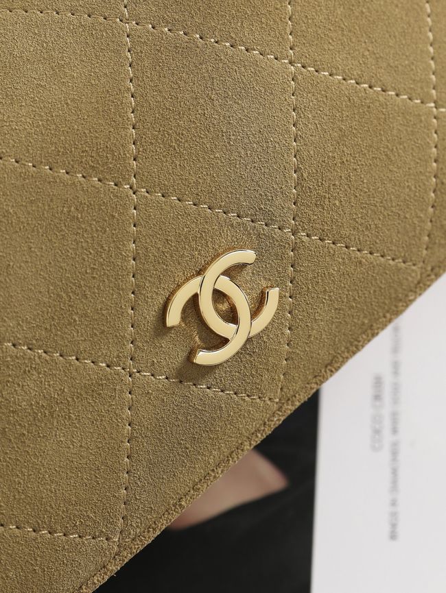 CHANEL Hobo Bag Suede AS6640 apricot CHANEL Hobo Bag Suede AS6640 apricot