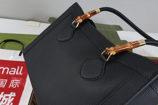 Gucci Bamboo Tote medium bag A005YB black