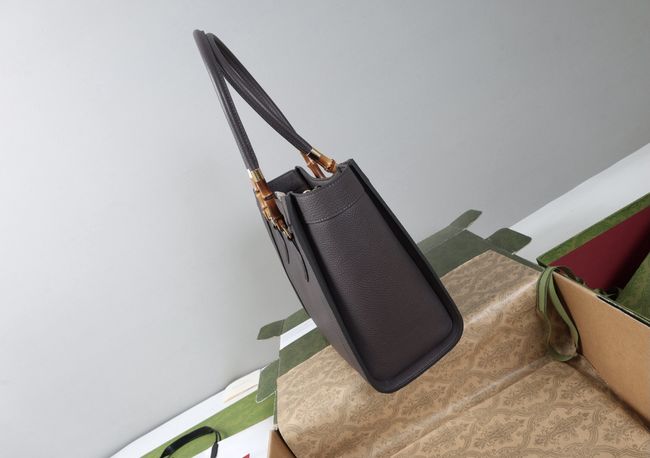 Gucci Bamboo Tote medium bag A005YB gray