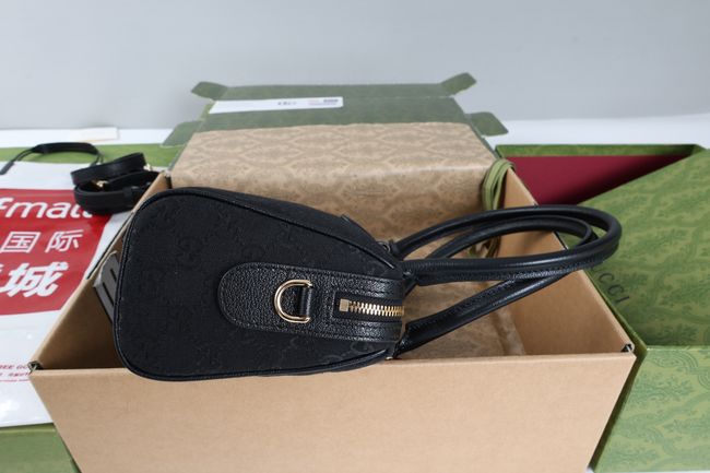 Gucci Borsetto medium boston bag 866732 black