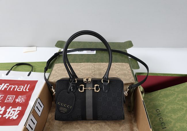 Gucci Borsetto medium boston bag 866732 black