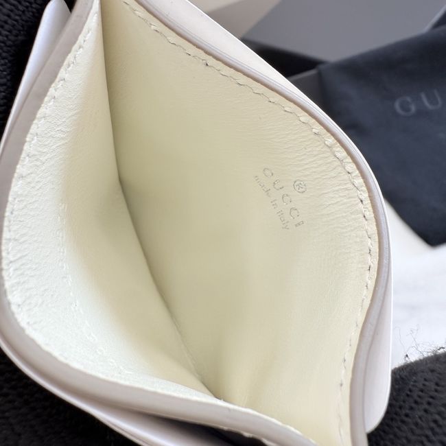 Gucci Card case with Horsebit A006YR white