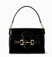 Gucci Horsebit Duomo small top handle bag A006O9 black