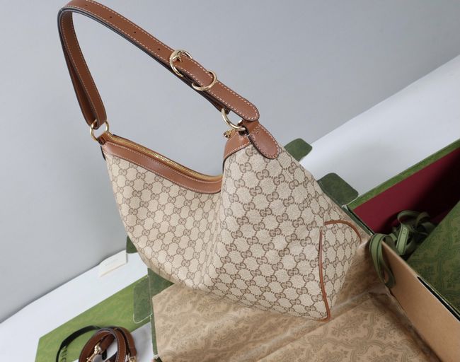 Gucci Starlet large shoulder bag A00CI2 brown