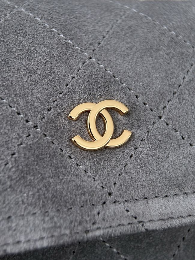 Chanel Backpack AS6465 Dark Gray