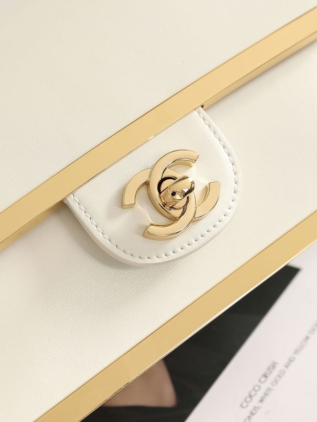 Chanel Mini Flap Bag AS6533 white Chanel Mini Flap Bag AS6533 white
