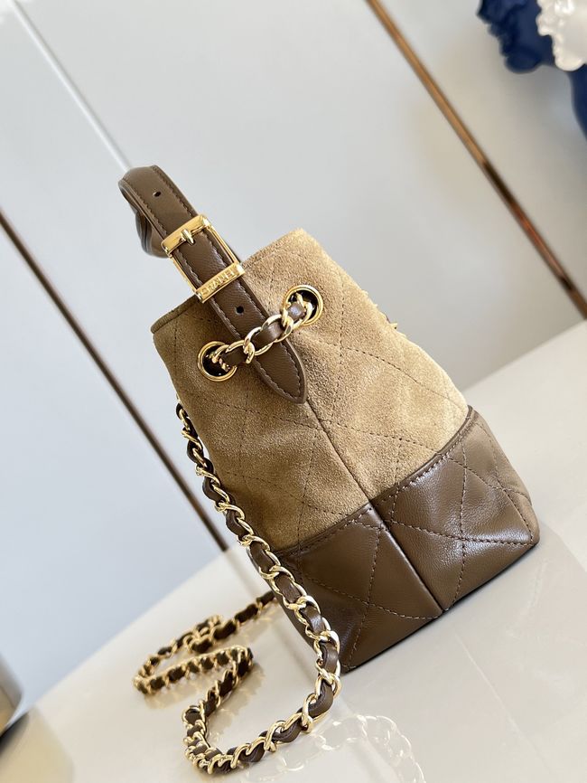 Chanel Mini Shopping Bag AS5633 Light Brown