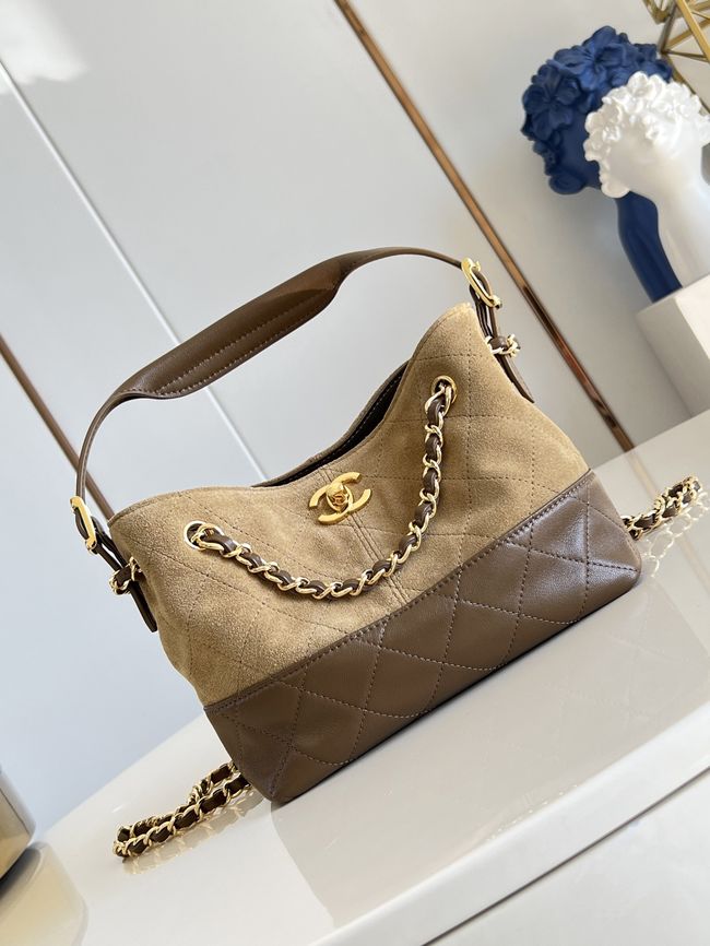 Chanel Mini Shopping Bag AS5633 Light Brown