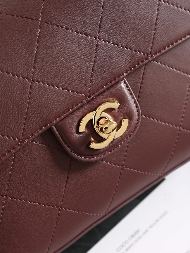 Chanel Small Flap Bag AS6625 Burgundy