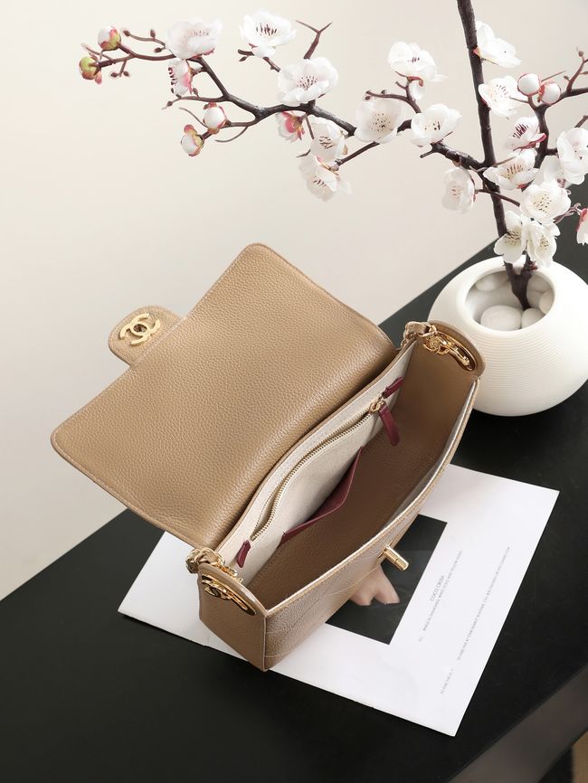 Chanel Small Flap Bag AS6625 Light Brown Chanel Small Flap Bag AS6625 Light Brown