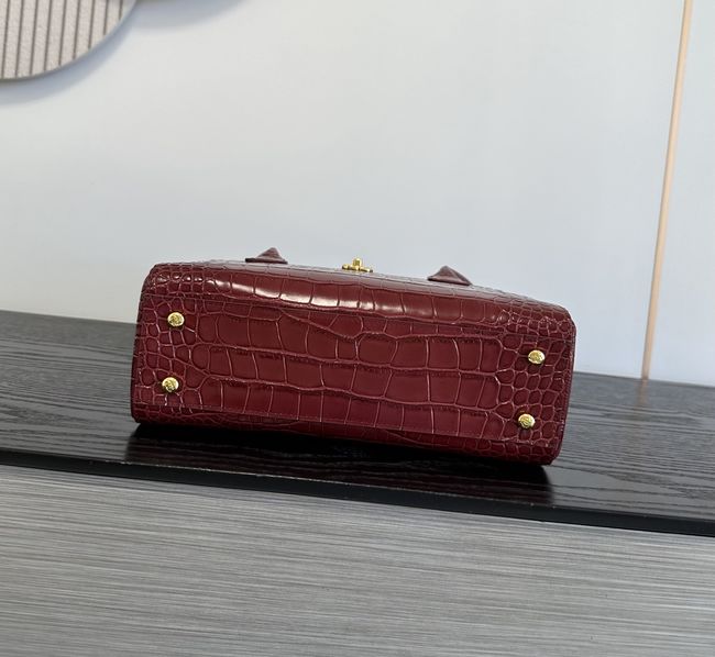 Chanel Small Shopping Bag AS6492 Burgundy