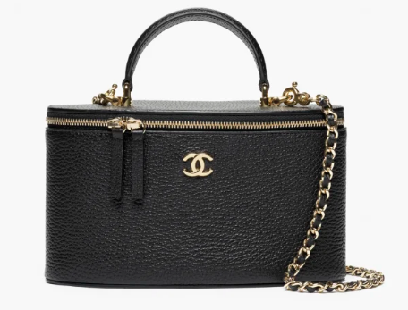 Chanel Vanity with Chain AP5574 black