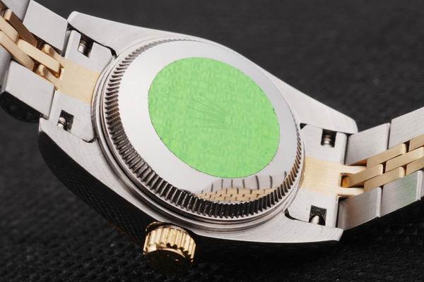 Rolex Datejust Mechanism Golden White Women Watch-RD2457 Rolex Datejust Mechanism Golden White Women Watch-RD2457